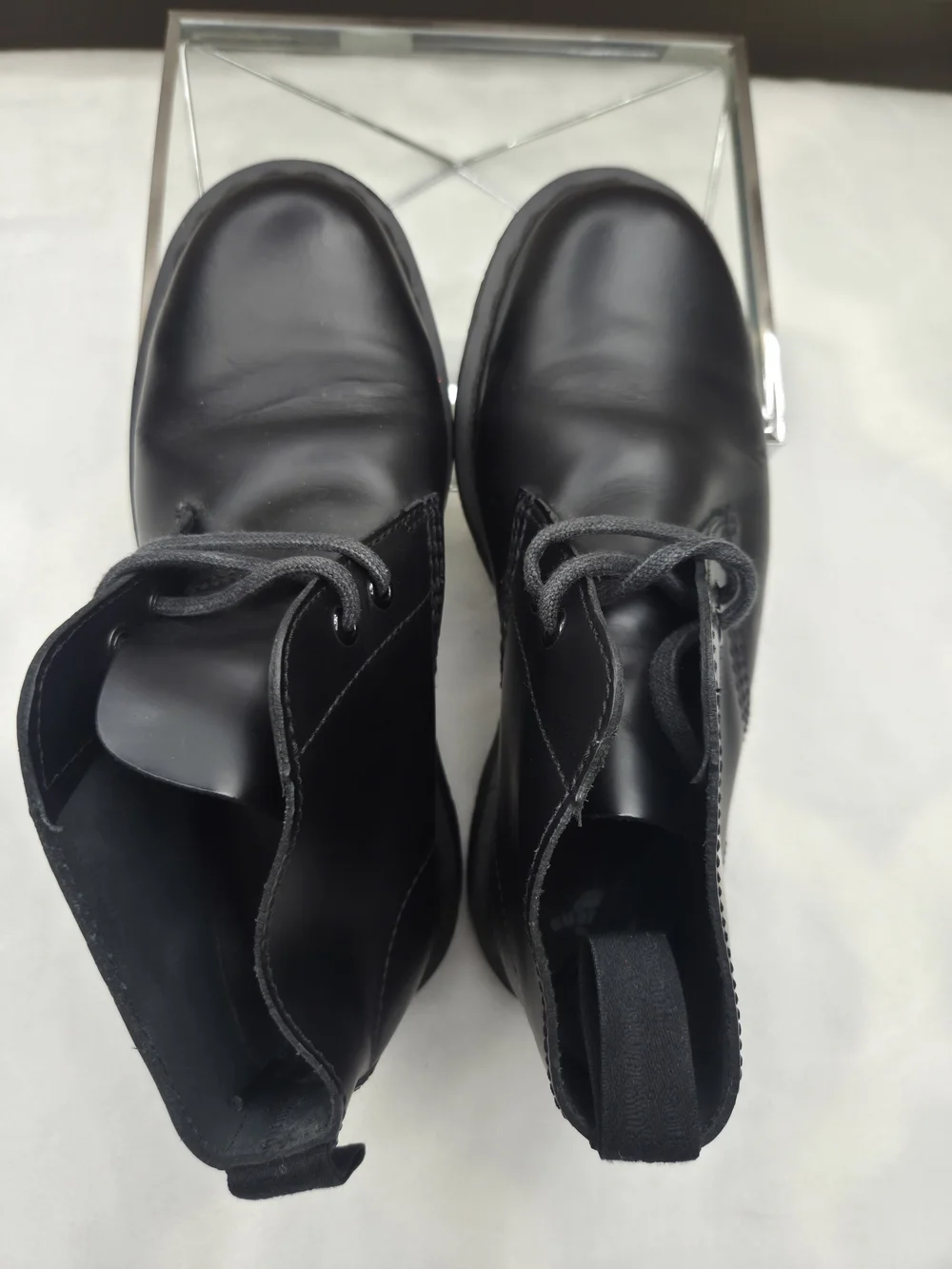 Dr. Martens Wanton Black Leather Chukka Boots Men's 7 Women's 8‎ EU 39.5